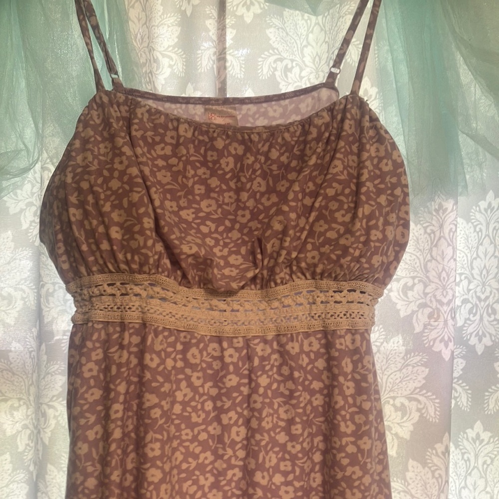 This is a extra large dress and the material is really soft.